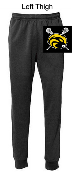 BLACK POLYESTER JOGGER PANTS WITH POCKET (YOUTH AND ADULT) rivlax