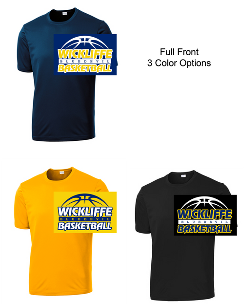PERFORMANCE TEE - SHORT SLEEVE (ADULT AND YOUTH) wickbbbball