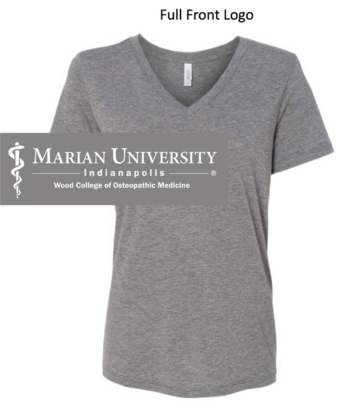 GREY RELAXED LADIES TRIBLEND T-SHIRT  (LADIES) marian