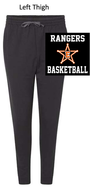 BLACK JOGGER WITH POCKET (YOUTH AND ADULT) emsgbb