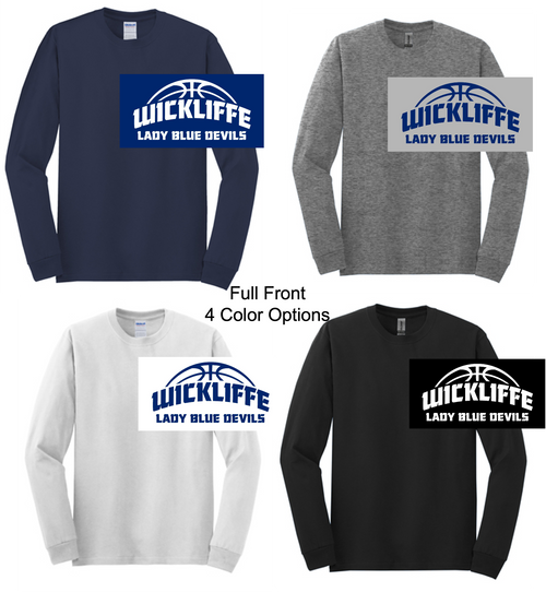 LONG SLEEVE T-SHIRT (YOUTH AND ADULT) wickgbbball