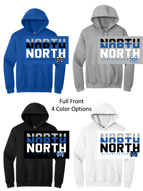 HOODED SWEATSHIRT (YOUTH AND ADULT) madielemnorth