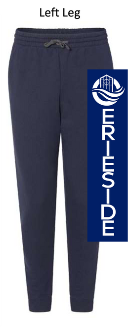 NAVY JOGGER WITH POCKET (YOUTH AND ADULT) eriechurchleg