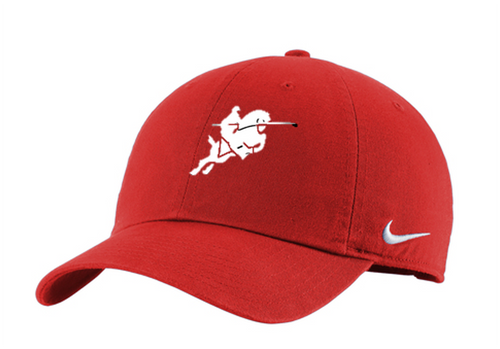 RED NIKE  BASEBALL HAT (ONE SIZE) harsoftplay