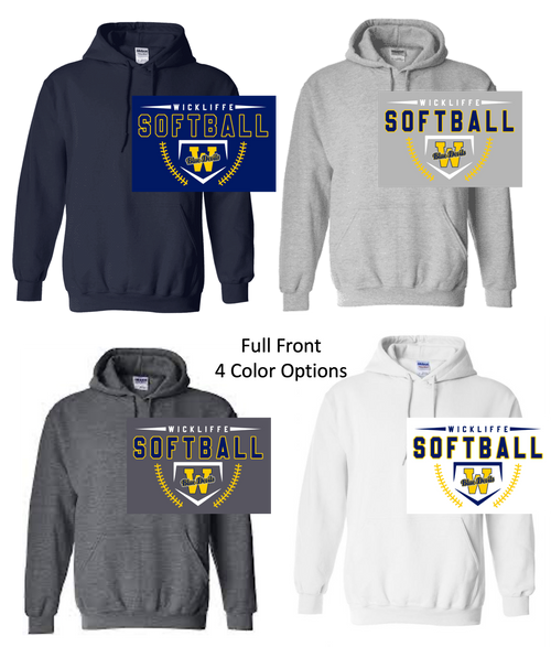 HOODED SOFTSTYLE SWEATSHIRT (ADULT) wicksoft