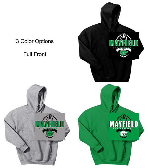 HOODED SWEATSHIRT (YOUTH AND ADULT) mayyfbvert