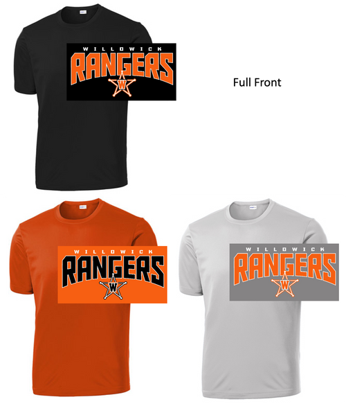 PERFORMANCE TEE - SHORT SLEEVE (ADULT AND YOUTH) lanallmiddle
