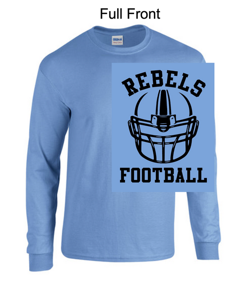 COLUMBIA BLUE LONG SLEEVE T-SHIRT (YOUTH AND ADULT) litrebfb3
