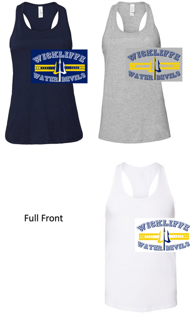 COTTON RACERBACK TANK TOP (LADIES) wickswim