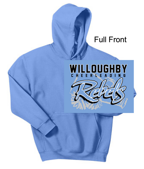 COLUMBIA BLUE HOODED SWEATSHIRT (YOUTH AND ADULT) litrebfb