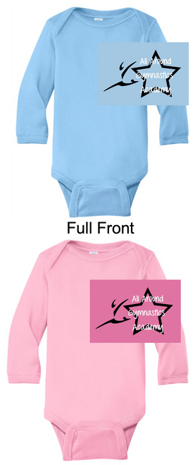 COMBED COTTON LONG SLEEVE INFANT SHIRT (INFANT) aagymstar