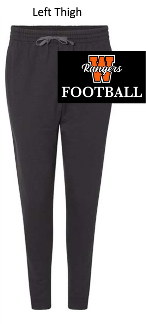 BLACK JOGGER WITH POCKET (YOUTH AND ADULT) lanfbthigh
