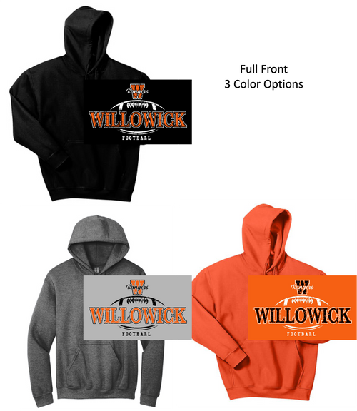 HOODED SWEATSHIRT (YOUTH AND ADULT) lanfb