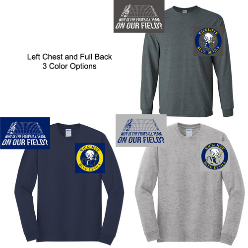 LONG SLEEVE T-SHIRT (YOUTH AND ADULT) wickbandfield