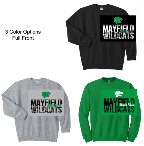 CREW SWEATSHIRT (YOUTH AND ADULT)  maymiddist