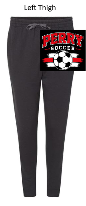 BLACK JOGGER WITH POCKET (YOUTH AND ADULT) perrysocthigh