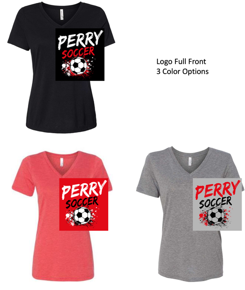 RELAXED LADIES T-SHIRT  (LADIES) perrysocsplat