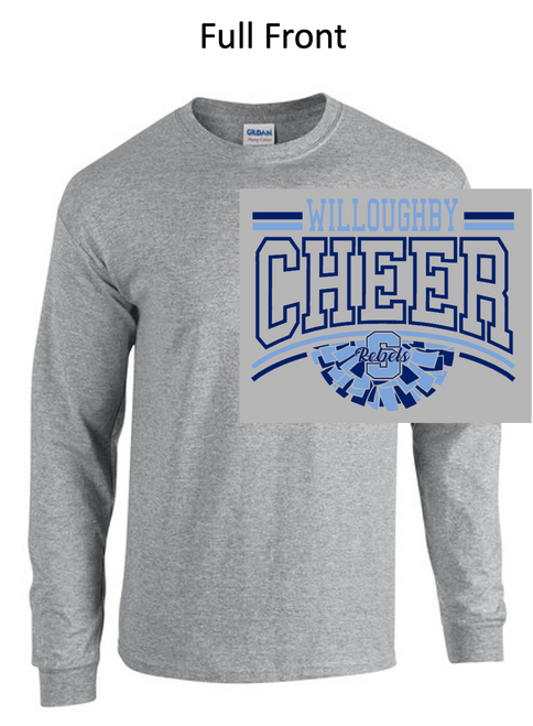 SPORT GREY LONG SLEEVE T-SHIRT (YOUTH AND ADULT) warch