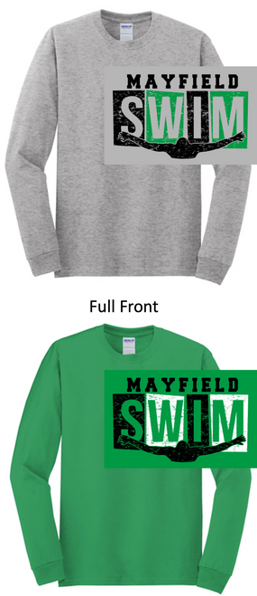 LONG SLEEVE T-SHIRT (YOUTH AND ADULT) mayswimswim