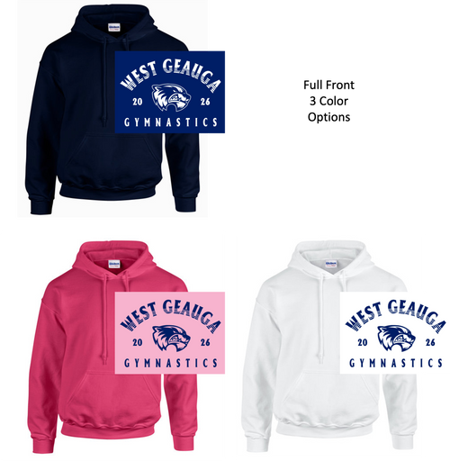 HOODED SWEATSHIRT (YOUTH AND ADULT) wggymwolv
