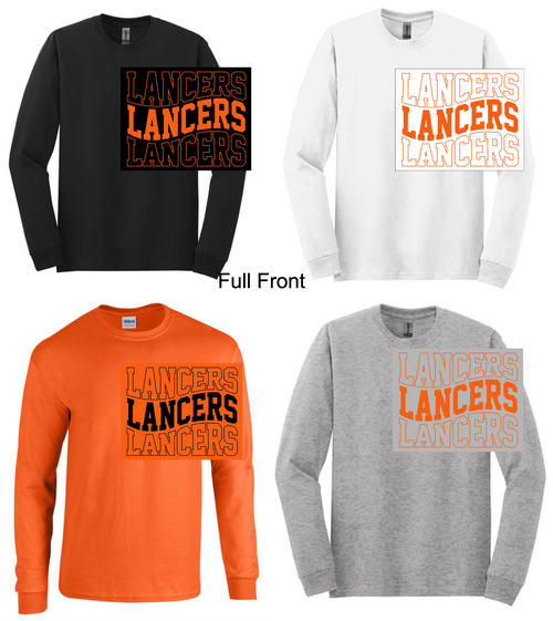 LONG SLEEVE T-SHIRT (YOUTH AND ADULT) lanall3lancer