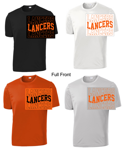 PERFORMANCE TEE - SHORT SLEEVE (ADULT AND YOUTH) lanall3lancer