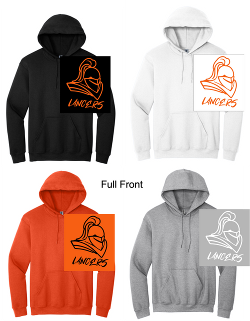 HOODED SWEATSHIRT (YOUTH AND ADULT) lanall1color