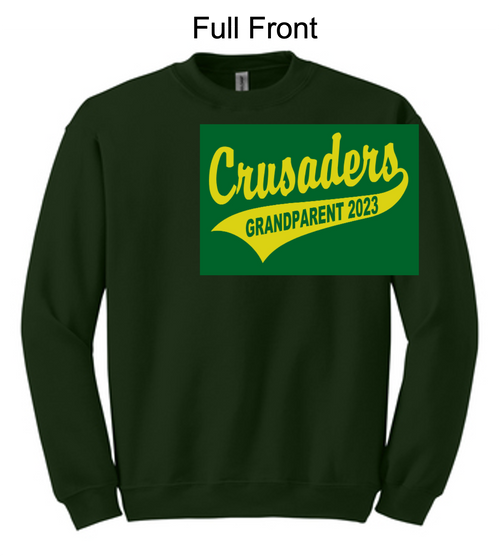 DARK GREEN CREW SWEATSHIRT (ADULT) mcgrand