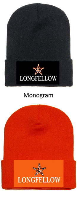 KNIT BEANIE HAT (ONE SIZE) longfellmono