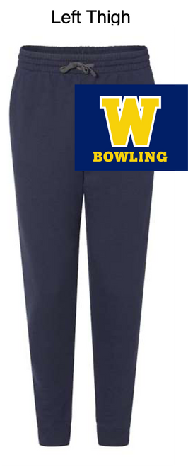 NAVY JOGGER WITH POCKET (YOUTH AND ADULT) wickbowlthigh