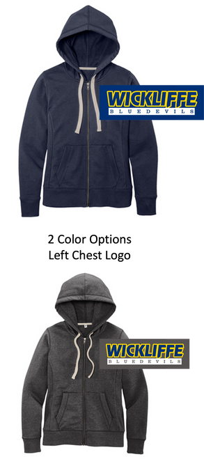 COTTON POLYESTER FLEECE FULL ZIPPER HOODIE (ADULT AND LADIES) wicksoftlcgen