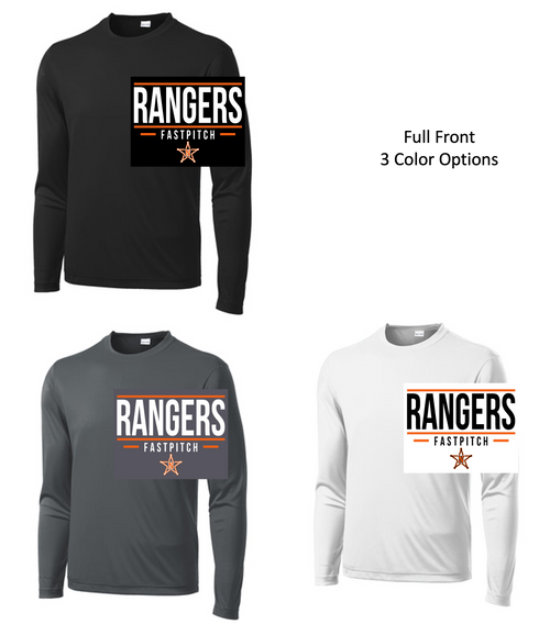 PERFORMANCE TEE - LONG SLEEVE (ADULT AND YOUTH)  northsoftstar