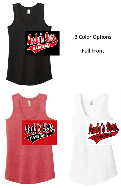 POLY/COTTON/RAYON TANK TOP (LADIES) andy9erstail