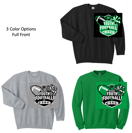 CREW SWEATSHIRT (YOUTH AND ADULT)  mayyfbballpom