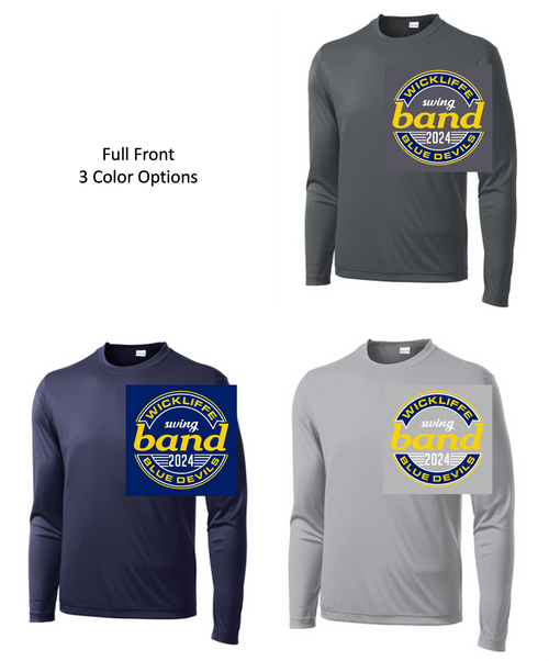 PERFORMANCE TEE - LONG SLEEVE (ADULT AND YOUTH) wickbandyear