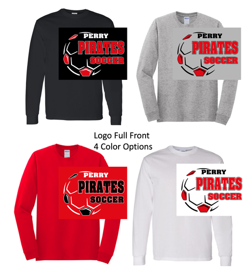 LONG SLEEVE T-SHIRT (YOUTH AND ADULT) perrysocball