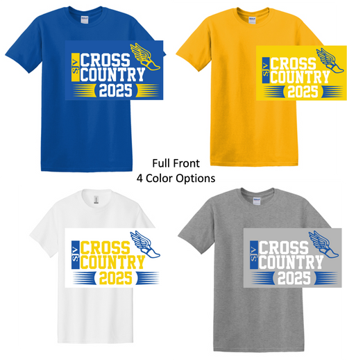 SHORT SLEEVE COTTON T-SHIRT (ADULT AND YOUTH) sjvxcyear
