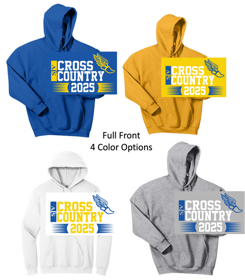 HOODED SWEATSHIRT (YOUTH AND ADULT) sjvxcyear