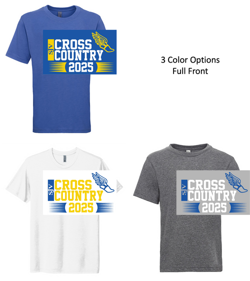 SHORT SLEEVE TRIBLEND T-SHIRT (YOUTH AND ADULT) sjvxcyear