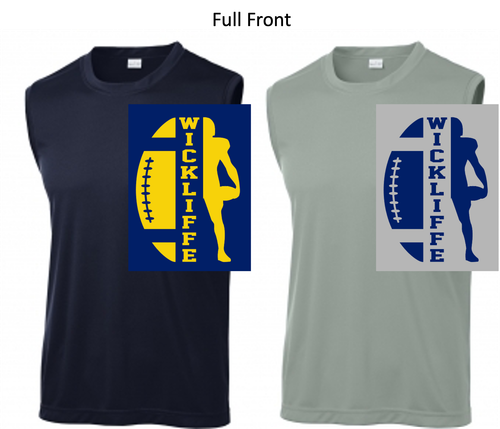 PERFORMANCE SLEEVELESS TEE (ADULT) wickfb1color