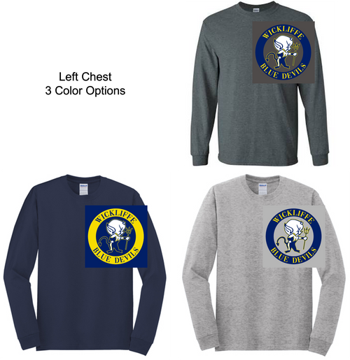 LONG SLEEVE T-SHIRT (YOUTH AND ADULT) wickband1lc