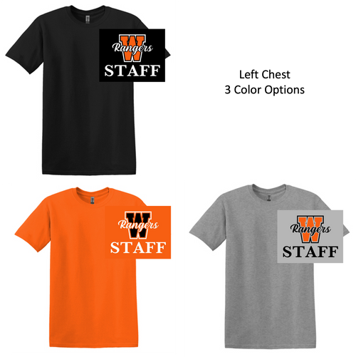 SHORT SLEEVE COTTON T-SHIRT (ADULT AND YOUTH) lanstafflc