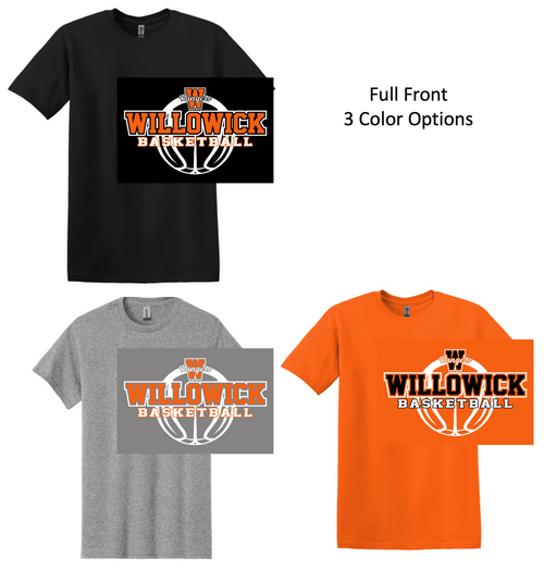 SHORT SLEEVE COTTON T-SHIRT (ADULT AND YOUTH) langbbball