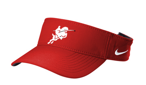 RED NIKE  VISOR (ONE SIZE) harsoftplaymono