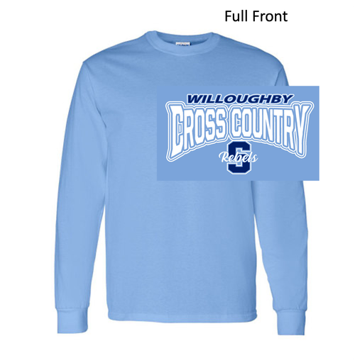 COLUMBIA BLUE LONG SLEEVE T-SHIRT (YOUTH AND ADULT) warxcarrow