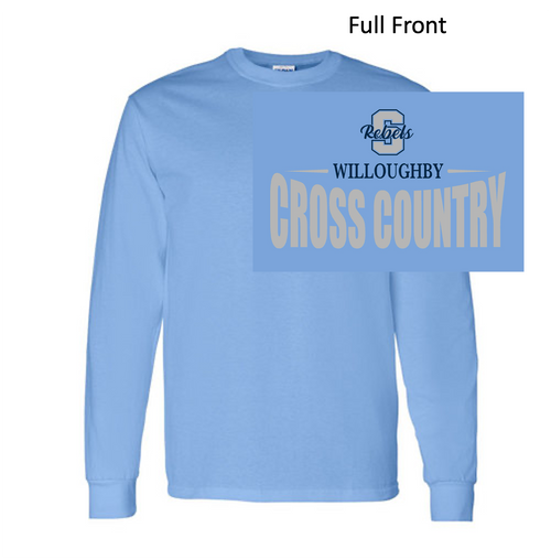 COLUMBIA BLUE LONG SLEEVE T-SHIRT (YOUTH AND ADULT) warxcarrow