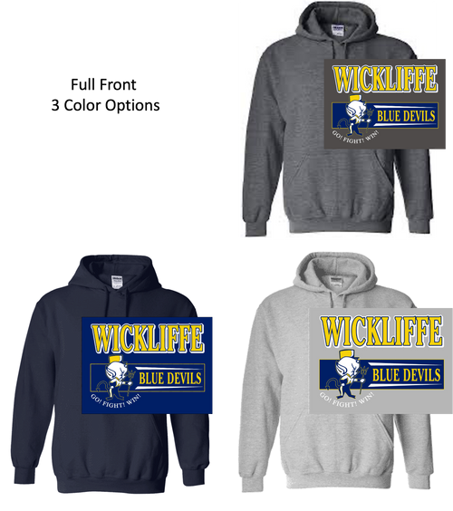 HOODED SWEATSHIRT (YOUTH AND ADULT) wickbandgo