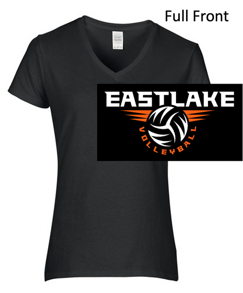 BLACK RELAXED LADIES TRIBLEND T-SHIRT  (LADIES) emsvol