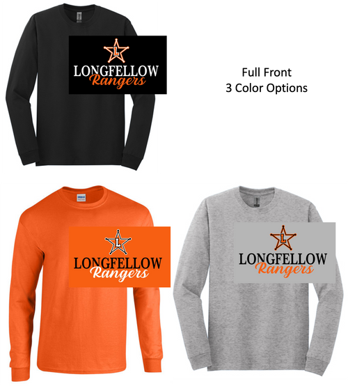 LONG SLEEVE T-SHIRT (YOUTH AND ADULT) longfellstar