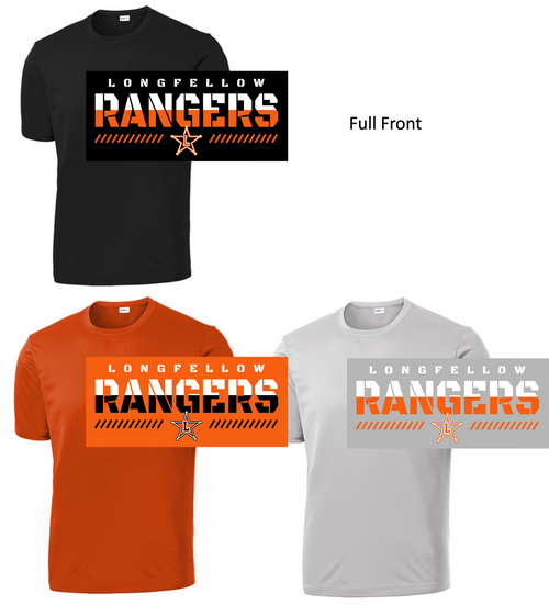 PERFORMANCE TEE - SHORT SLEEVE (ADULT AND YOUTH) longfelllines